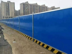 藍色彩鋼圍擋價格