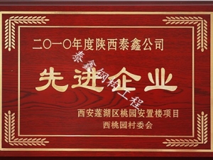 先進(jìn)單位